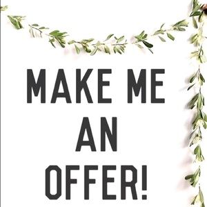 Offers and Counter Offers Welcome! ❤️